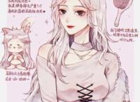 狗狗化身动漫美少女，萨摩变成白毛御姐，短腿柯基好俏皮