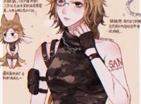 狗狗化身动漫美少女，萨摩变成白毛御姐，短腿柯基好俏皮