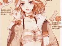 狗狗化身动漫美少女，萨摩变成白毛御姐，短腿柯基好俏皮