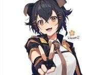 长着兽耳的妹子们太萌了，画师大佬偏爱这一类，画了好多同人