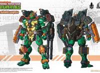 高达风满满，正版授权机甲可动合金忍者龟