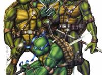 绘画风格多样的动漫角色-忍者神龟