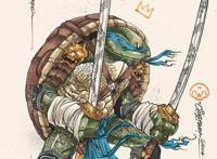 动漫人物《忍者神龟》：画风独特的造型欣赏