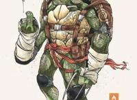 动漫人物《忍者神龟》：画风独特的造型欣赏