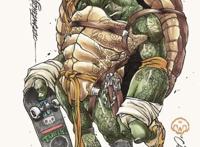 动漫人物《忍者神龟》：画风独特的造型欣赏
