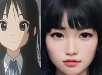 轻音少女真人画风，还是一样的萌与淡淡的幸福的感觉