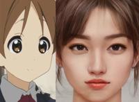 轻音少女真人画风，还是一样的萌与淡淡的幸福的感觉