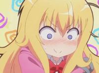 动漫里的角色感到害羞时会怎么做呢？她会羞到发抖并且头顶冒烟