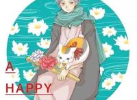 2018人气动漫新年祝贺图，祝大家狗年体健财路宽，春风吻面笑来年