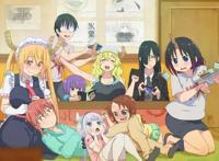 《小林家的龙女仆》第二季锁定2021，新角色登场，龙娘集体戴口罩