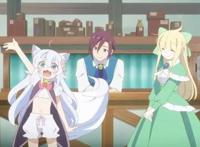 当和真摆脱阿库娅后，终于过上后宫生活？这日子还真有“判”头啊