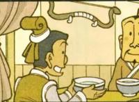 听奋豆复述古老师讲的故事，人才奋豆把几个故事串联在了一起