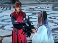 斗破苍穹，动漫版真人版大对比，玄阶中级紫云翼其实就是鸡翅膀？