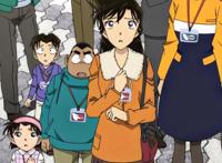 动漫《名侦探柯南》工藤新一只顾破案，铃木园子病中还挂念毛利兰