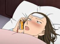 动漫《名侦探柯南》工藤新一只顾破案，铃木园子病中还挂念毛利兰