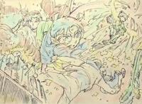 柯南剧场版原画师公开唐红的恋歌概念图，豆豆眼可爱，和叶很美