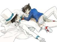 怪盗基德拐走柯南警告不能妨碍明年的剧场版