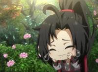 魔道祖师Q：皮皮羡上线给莳花女念诗，把花都说蔫了，招来一顿打