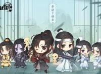 《魔道祖师》周六忘叽新图，忘羡日常秀恩爱，Q版动画何时上线？