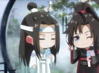 《魔道祖师Q》—魏无羡和蓝忘机Q版人物萌化人心，剧情治愈温馨