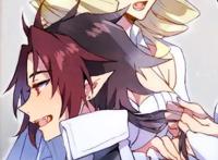 《终结的炽天使》冯·斯克鲁德，动漫全面屏壁纸，优雅冷静的姐姐