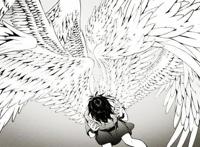 终结的炽天使拥有的翅膀数量各不相同，优一郎是双翼，小四是六翼