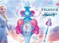官宣！《冰雪奇缘2》和《叶罗丽》擦出爱的火花，冰晶魔法棒上线