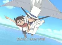 来了老弟！盘点怪盗基德4次“英雄救美”，网友：柯南太皮了！