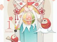 漫画家将月份“拟人化”，五月是元气小巫女，九月变萌呆兔耳娘！