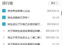 真就转生专场，小破站排名前6的日番，全是异世界题材