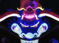 海贼王978集：大妈骑上凯多，凯多：都是四皇，凭什么你骑我？