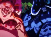 海贼王978集：大妈骑上凯多，凯多：都是四皇，凭什么你骑我？