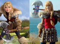 驯龙高手COS：小嗝嗝英俊帅气，亚丝翠COS作品超越原作