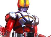 四个假面骑士的终极形态，全都是红色为主的