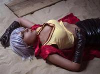 JOJO：“星尘斗士”中最漂亮的女孩子是她，银发女孩演绎神级cos