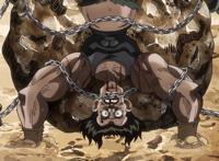 jojo：星尘斗士埃及篇祖孙俩最“绅士”的一次，可怜这个替身使者