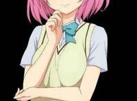 盘点动漫中最让人怜爱的粉毛女，我最爱第2个