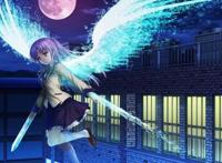 立华奏单角色图集，AngelBeats，天使的心跳