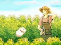 关于《夏目友人帐》的四季插画，画风获得一致好评，更被称为神图