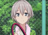 我的青春恋爱物语果然有问题：网球比赛取得胜利，混合双打显默契