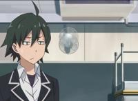 我的青春恋爱物语果然有问题：网球比赛取得胜利，混合双打显默契