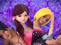 叶罗丽小剧场：下雨天舒言王默共用一把伞，陈思思看到后生气跑开