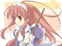 动漫中的那些“冒失娘”，第一位表示：不摔个盘子，浑身不舒服！