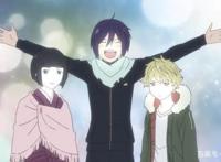 野良神中改变夜斗一生的女人-樱，也是夜斗的第二位神器