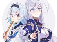 这位画师的作品又动画化了，白毛女主真香啊