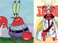 当海绵宝宝乱入海贼王，到底谁才是最受欢迎的形象呢？