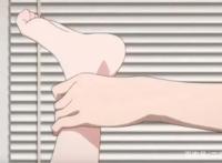 盘点动漫中那些光脚美少女，小忍强势上榜，第一不能乱想只能哭！