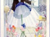 插图大师安妮·安德森带着上个世纪的想象，绘制的瑰丽漫画与插画