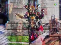 假面骑士圣刃：上代圣刃和咖喱棒的对决，三大反派怪人形象超帅气