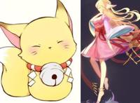 涂山红红的本体十分可爱，月啼暇让人无感，而她则会让人恶心！